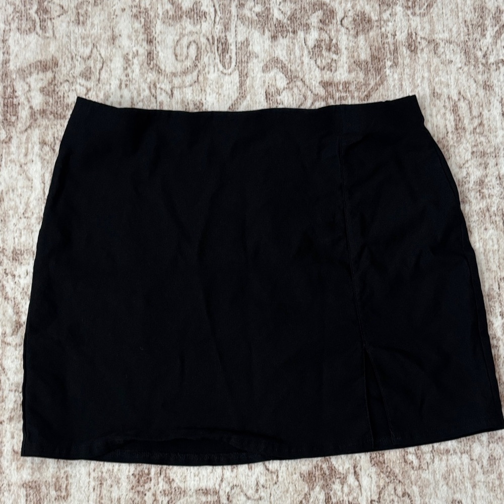 EG.CHRIS.G Black Women's Mini Skirt XL